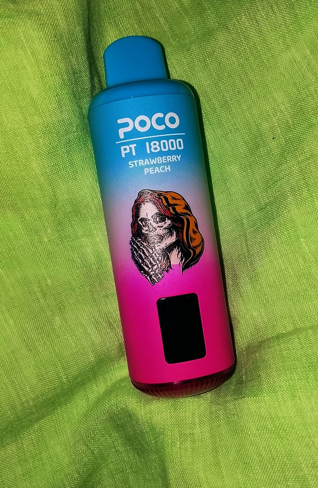 Vaper Poco PT 18000 caladas . Sabor fresa/melocotón